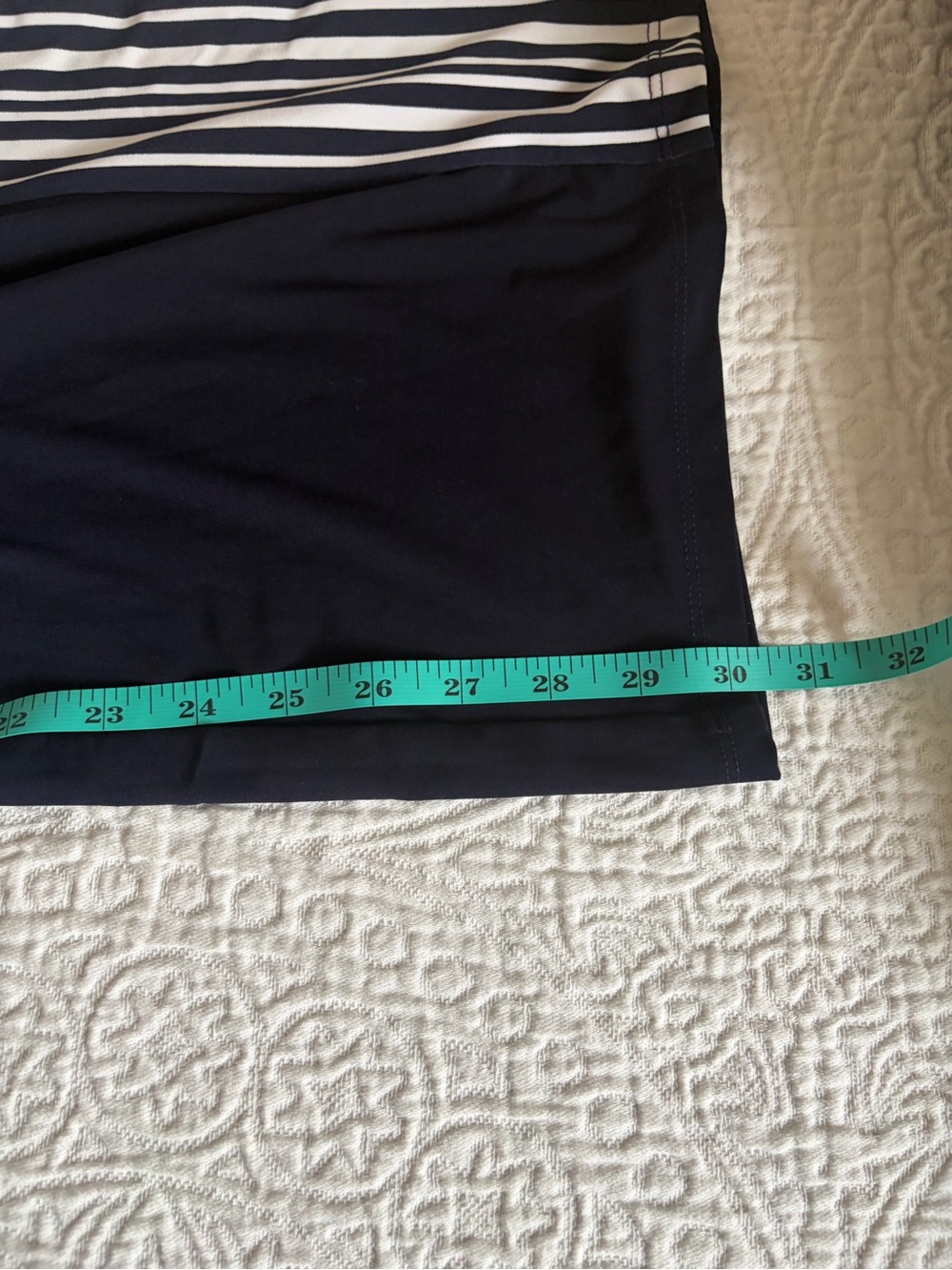 NWT Women with Control La Roma Jersey Wide Leg Pants Evening Blue size Medium - Picture 9 of 11